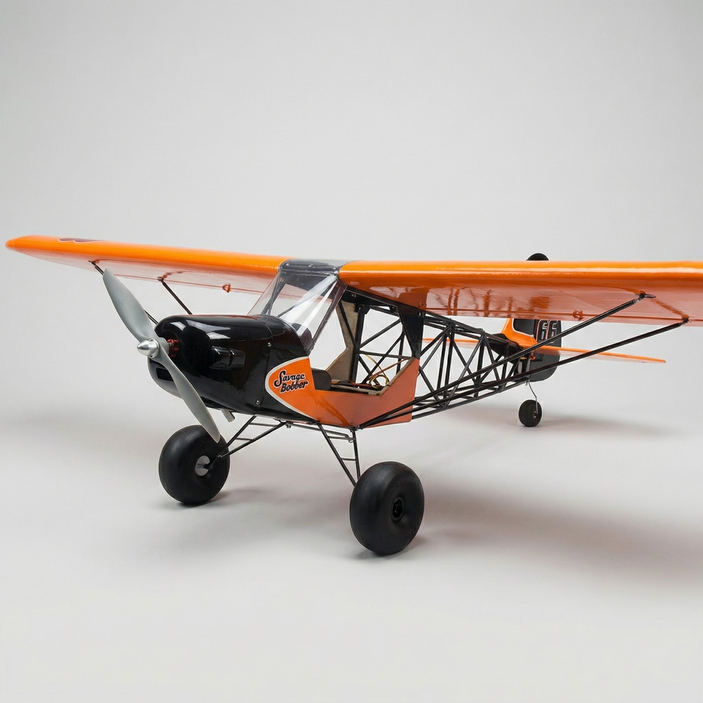 Model Kit Planes - Avião RC Elétrico Barbarian Bobber SCG38