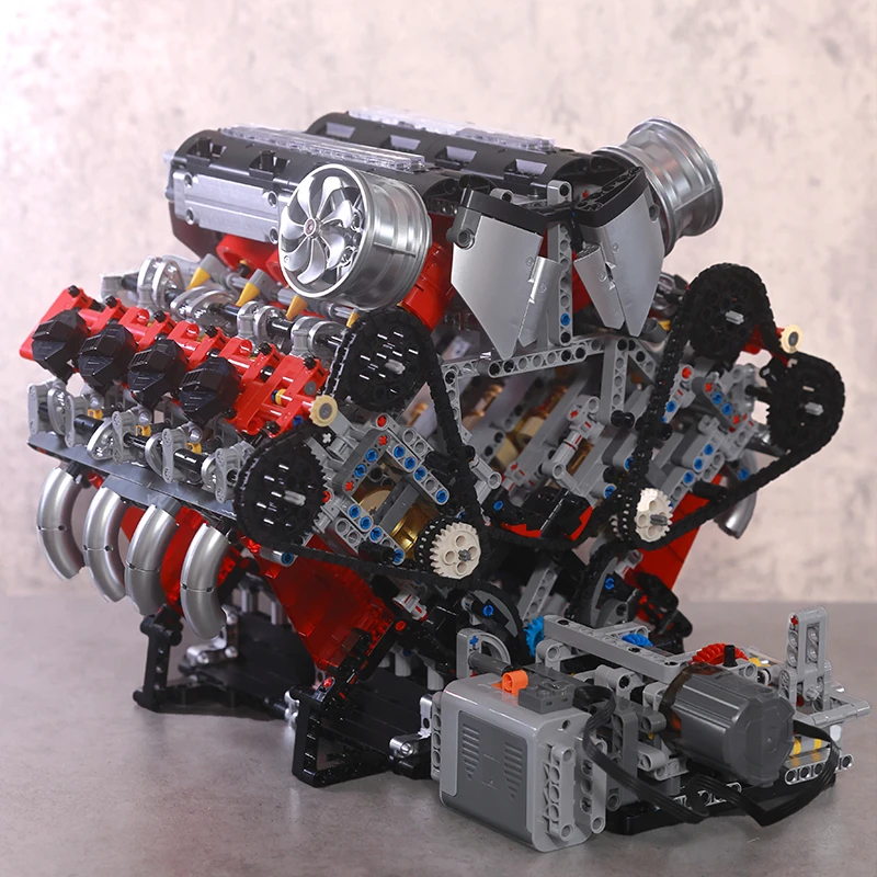 Model Kit V8 - 2718 pçs v8 kit modelo de
