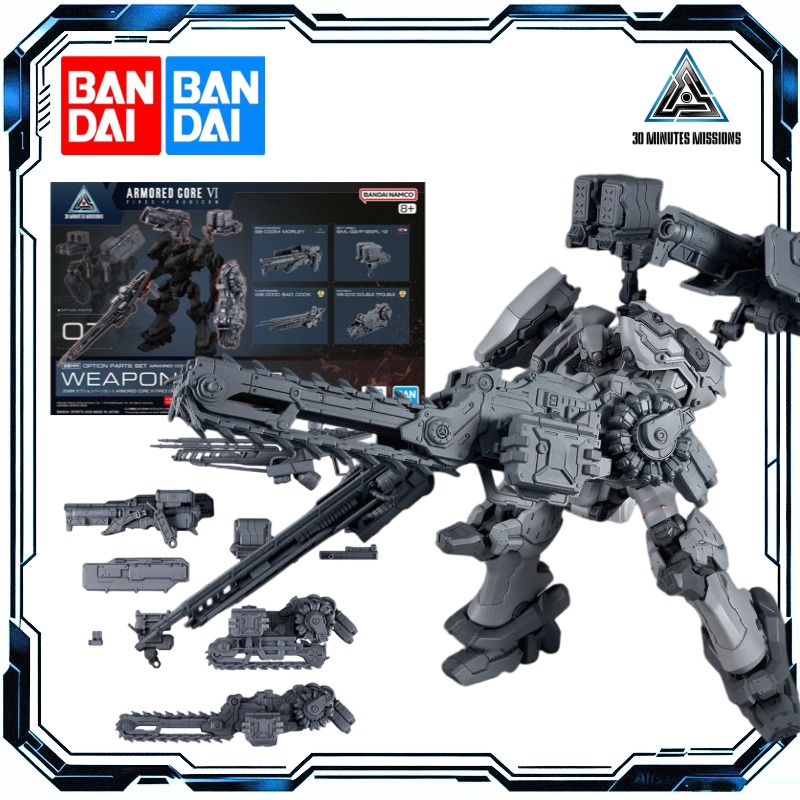Model Kit Bandai 30 - Bandai Conjunto de Peças Opcionais Missões
