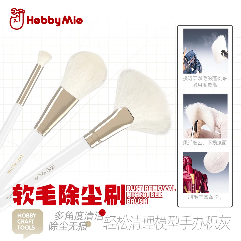 Model Kit Paint Remover - Hobby mio escova de remoção de