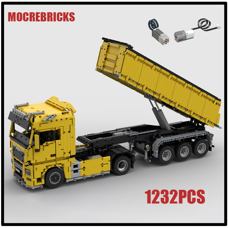Model Kit Centaur - Blocos de Montar MOC Técnico: Caminhão