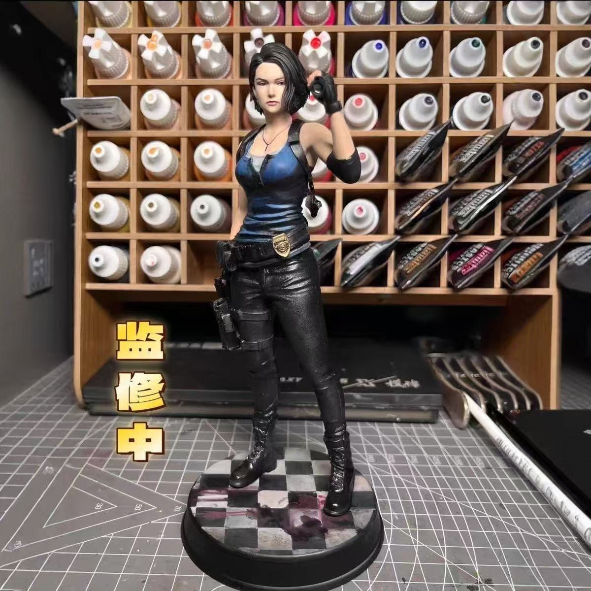 Model Kit Zombie - Figura de Ação Jill, Soldado Caçador