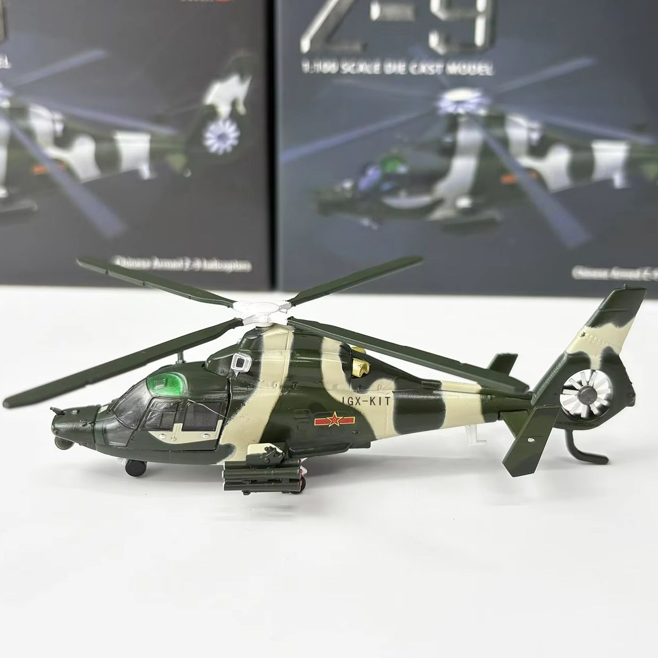 Model Kit Planes - Modelo de Helicóptero de Ataque Z9