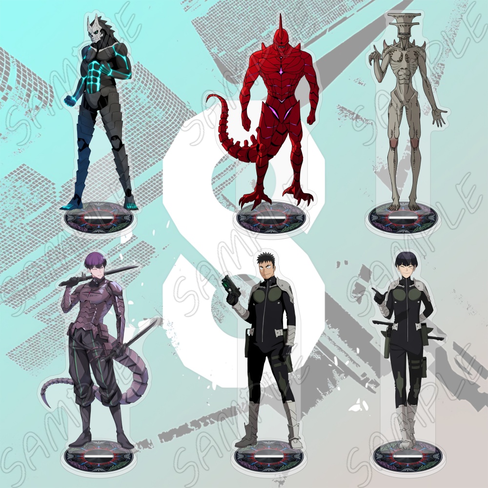 Model Kit Kaiju 8 - Figura de Acrílico Anime Kaiju No