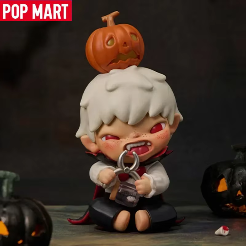 Model Kit Anime Girl - Pop mart hirono monstro é carnaval