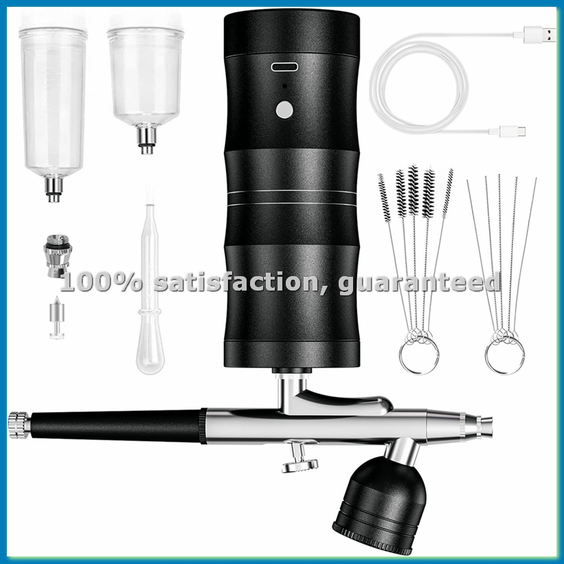 Airbrush Compressor Kit - Kit de Aerógrafo com Compressor, Kit