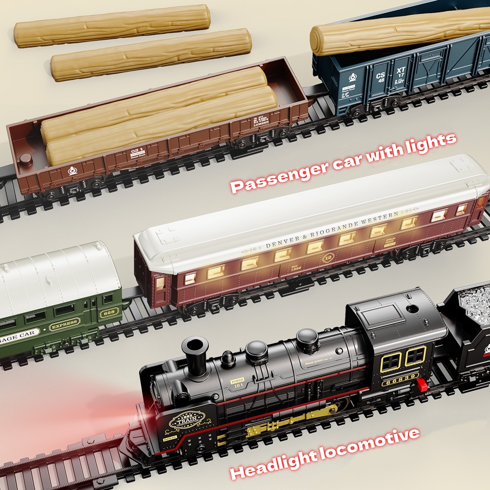 Brinquedo de trem elétrico com - Model Kit Train avaliação e preço