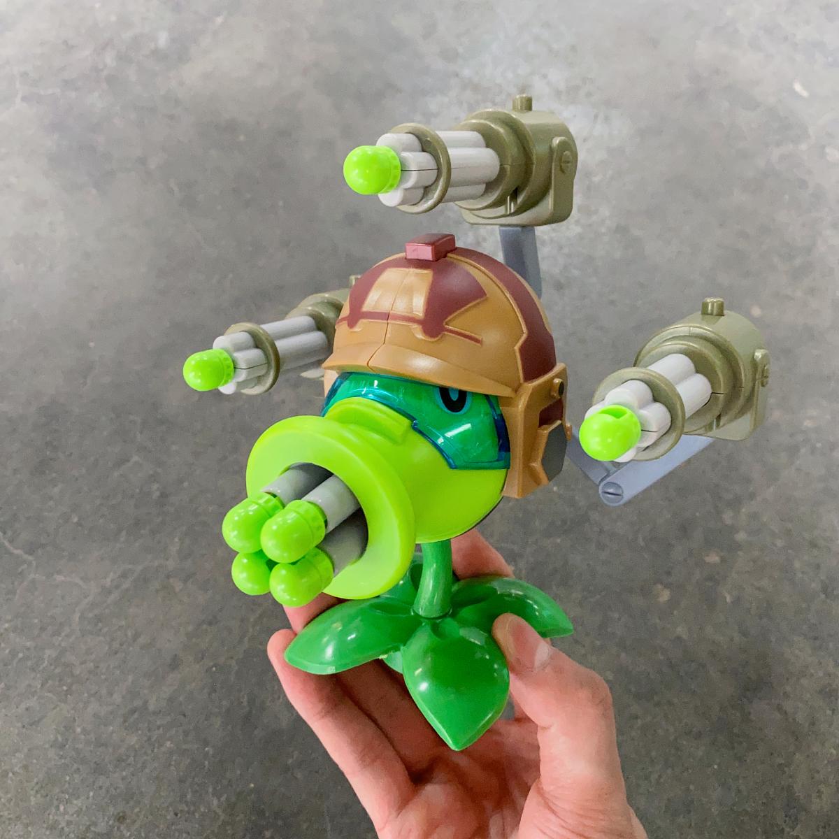 Plantas vs zumbis gatlin ervil - Model Kit Zombie avaliação e preço