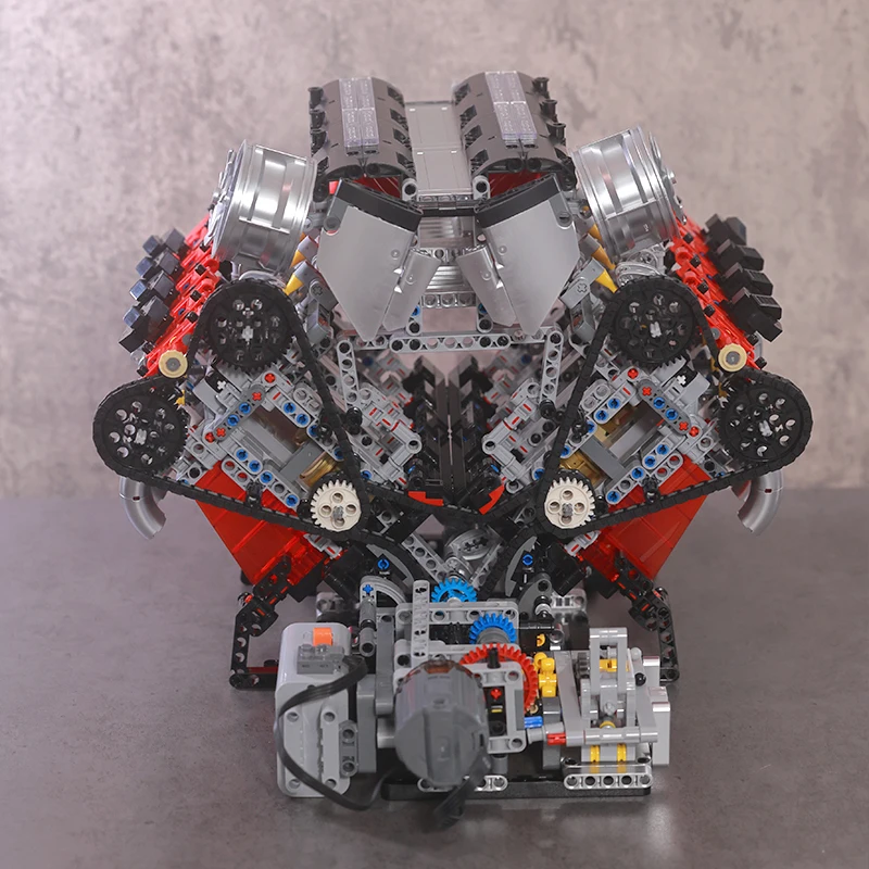 2718 pçs v8 kit modelo de moto - Model Kit V8 avaliação e preço
