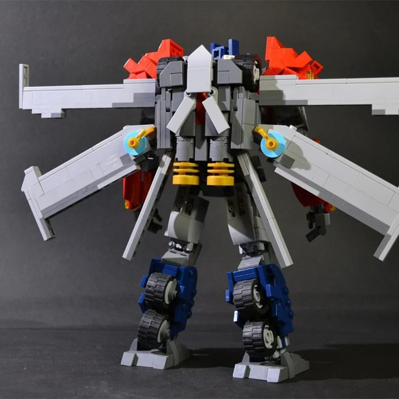 1023 peças MOC Optimus Prime 2 - Model Kit Optimus avaliação e preço