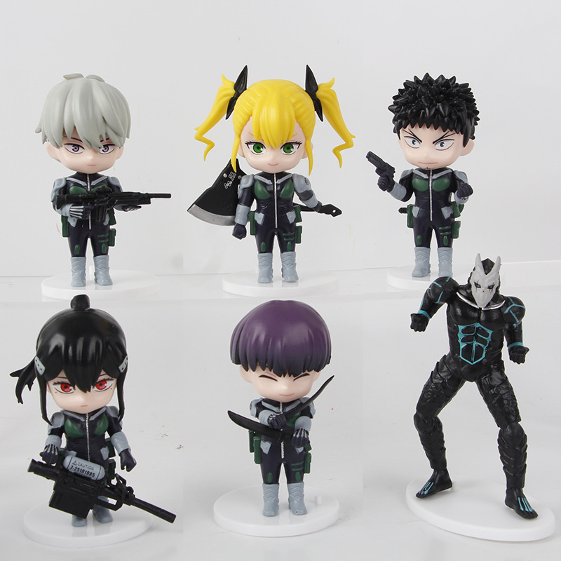 6 pçs/set Kaiju No.8 Anime Hib - Model Kit Kaiju 8 avaliação e preço