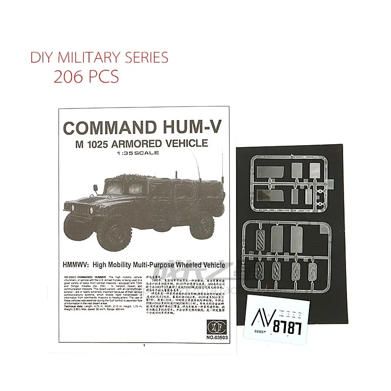 1/35 caminhão hummer militar e - Model Kit Armored Core avaliação e preço