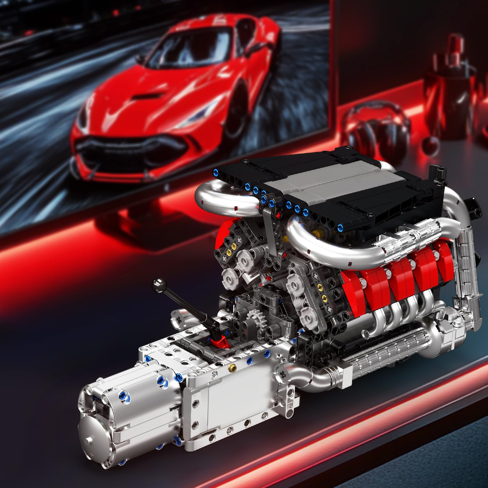 Molde king 10203 1169 peças ki - Model Kit V8 avaliação e preço