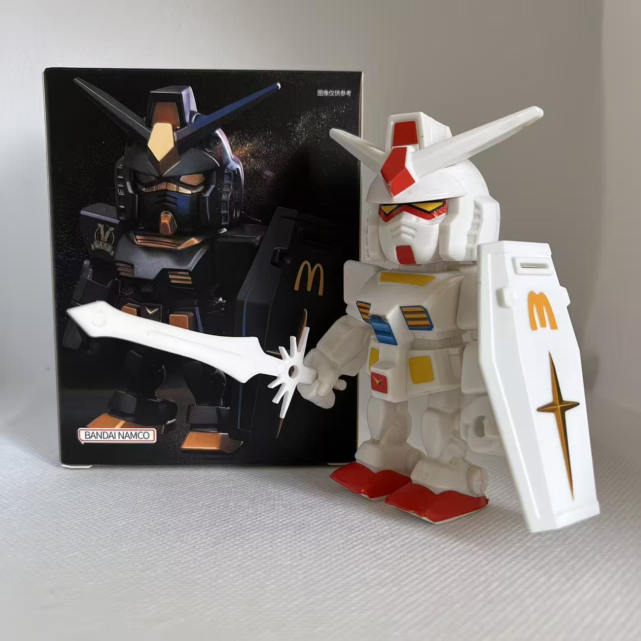 Figura McDonald Gundam Qmsv Rx - Model Kit Gundam Bandai avaliação e preço
