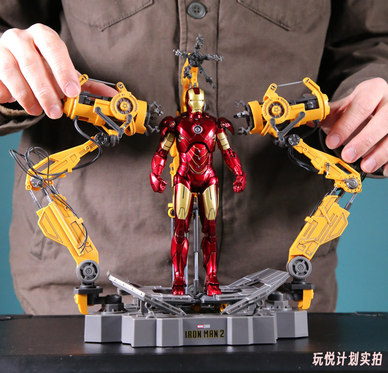 Zd mk6 mk4 brinquedo homem de  - Model Kit Iron Man Mark 50 avaliação e preço