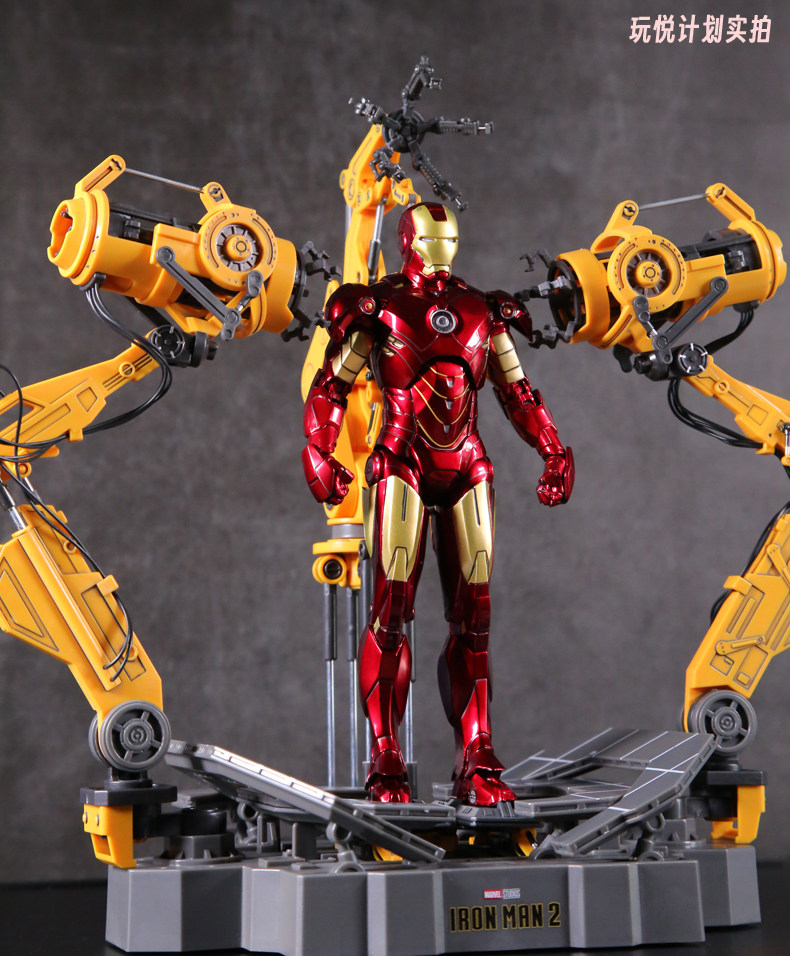 Zd mk6 mk4 brinquedo homem de  - Model Kit Iron Man Mark 50 avaliação e preço
