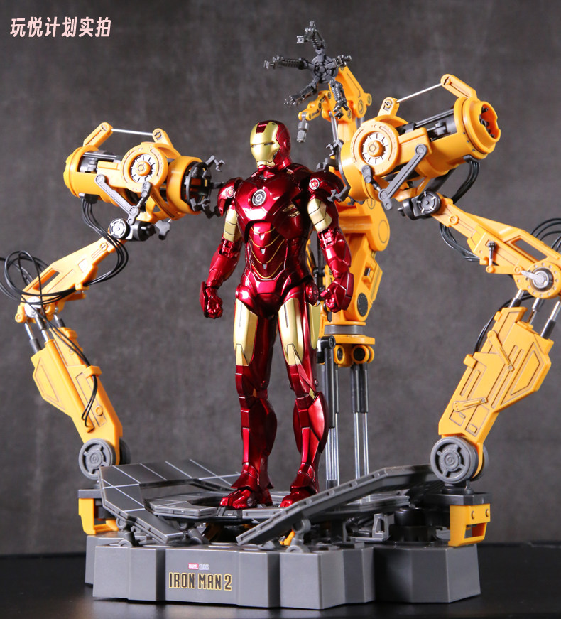 Zd mk6 mk4 brinquedo homem de  - Model Kit Iron Man Mark 50 avaliação e preço