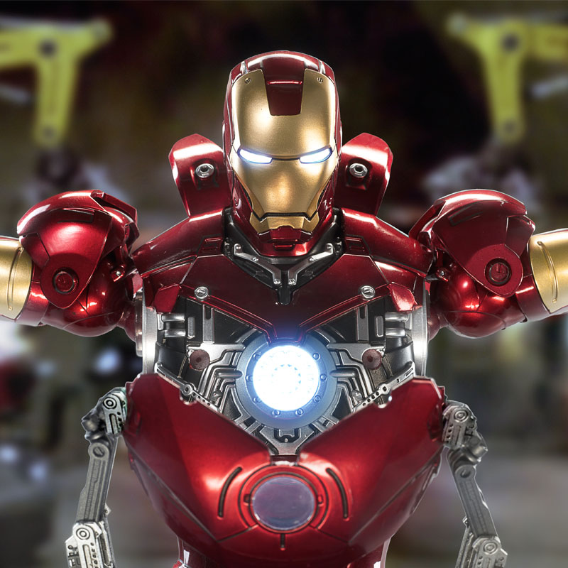 ZDTDS Original 1/5 36CM Homem  - Model Kit Iron Man Mark 50 avaliação e preço