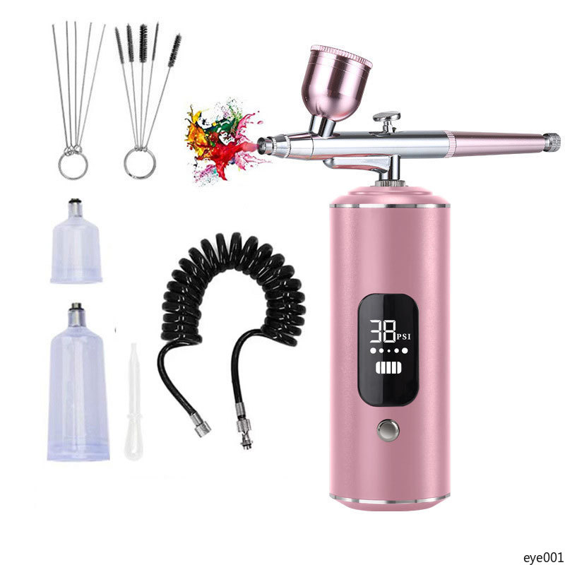 Kit de aerógrafo com compresso - Airbrush Compressor Kit avaliação e preço