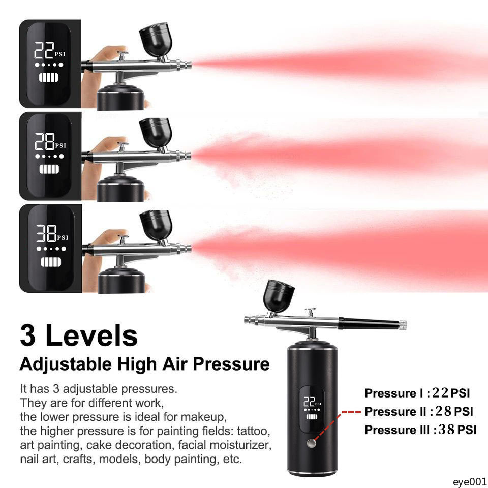 Kit de aerógrafo com compresso - Airbrush Compressor Kit avaliação e preço