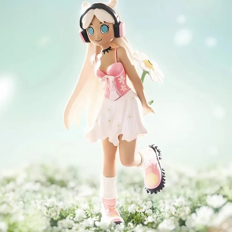 Pop mart pêssego motim punk fa - Model Kit Anime Girl avaliação e preço