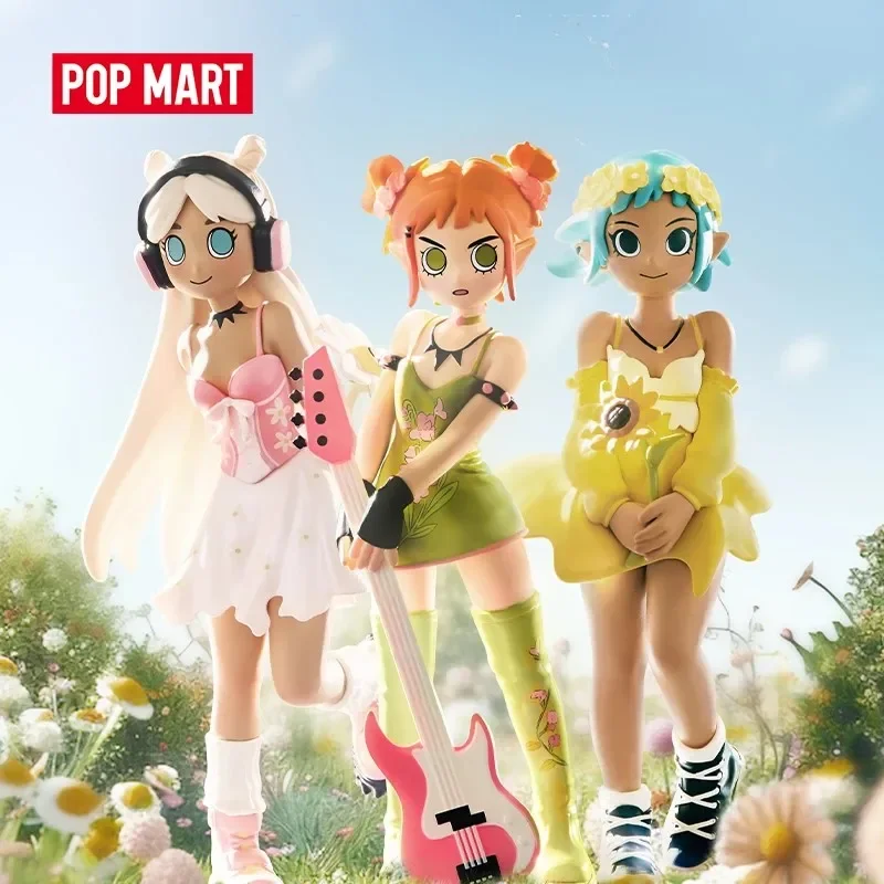 Pop mart pêssego motim punk fa - Model Kit Anime Girl avaliação e preço