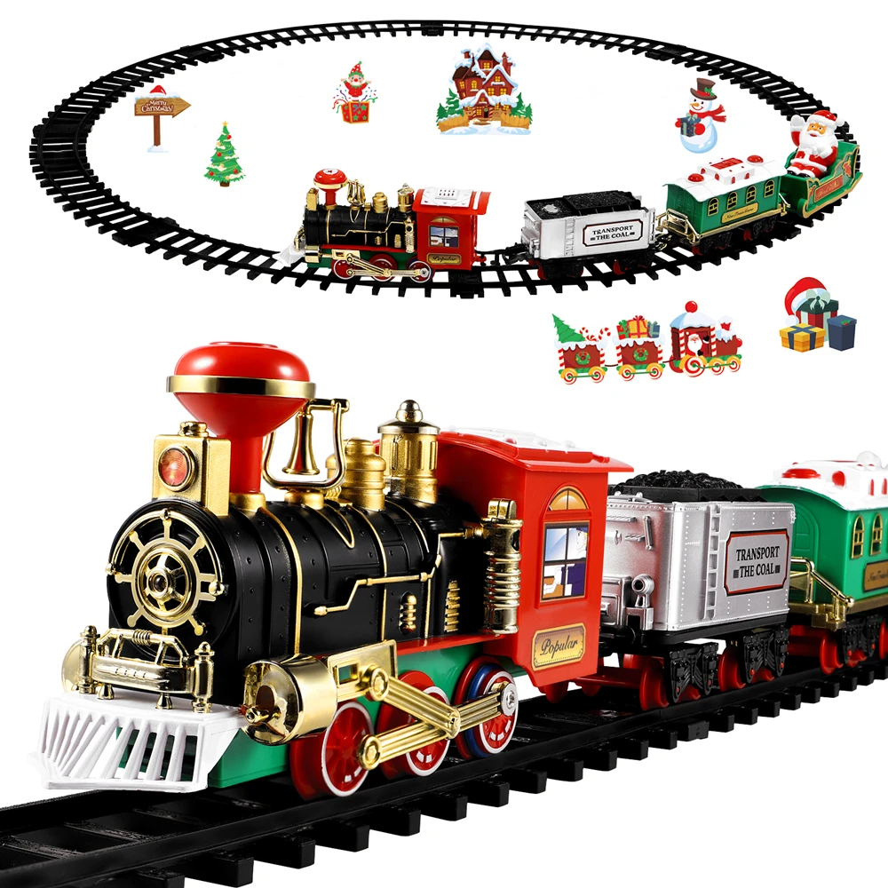 Conjunto de trem de natal fest - Model Kit Train avaliação e preço