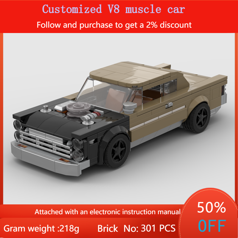Bloco de construção modelo v8  - Model Kit V8 avaliação e preço