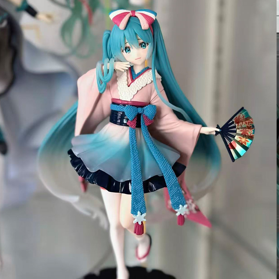 Figura de Ação Fofa Hatsune Mi - Model Kit Anime Girl avaliação e preço
