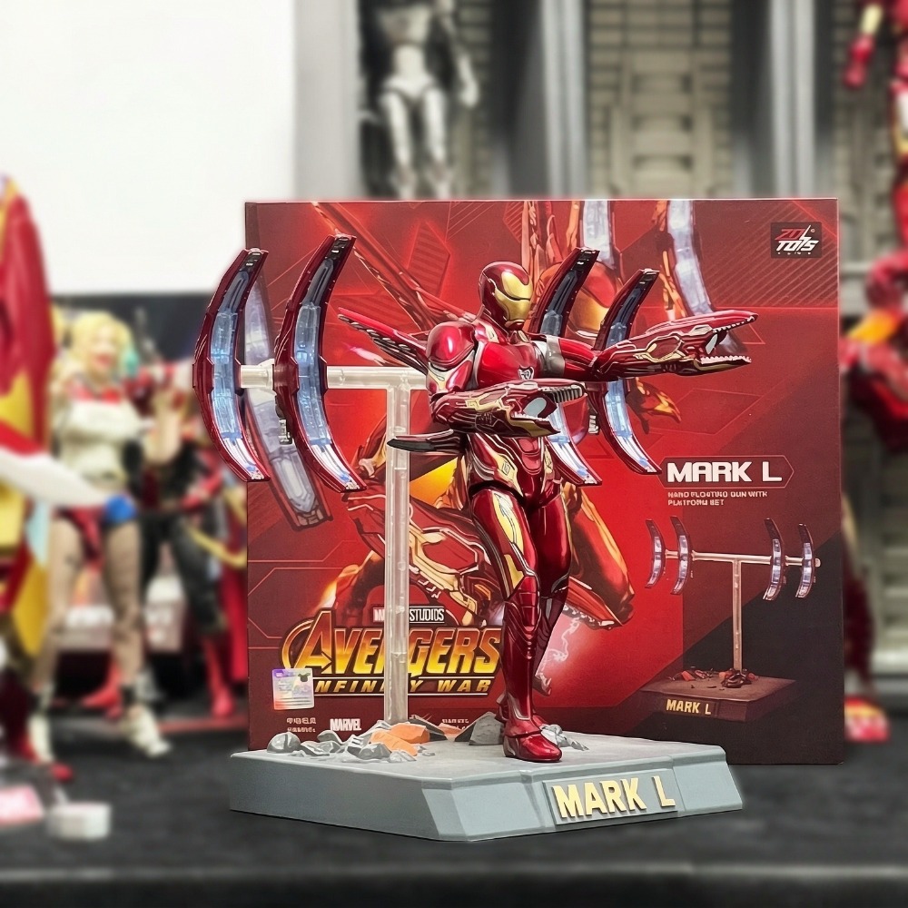 Em Estoque: Boneco de Ação ZD  - Model Kit Iron Man Mark 50 avaliação e preço