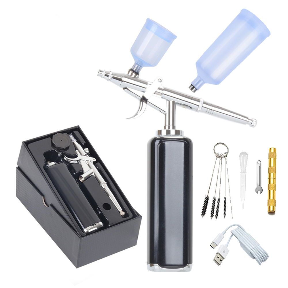 Aerógrafo barato com kit de co - Airbrush Compressor Kit avaliação e preço