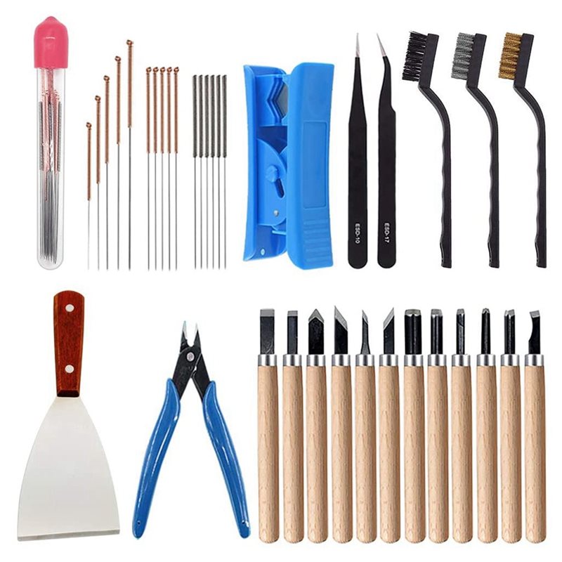 Y51A-70 Pcs Kit de ferramentas - Model Kit Paint Remover avaliação e preço