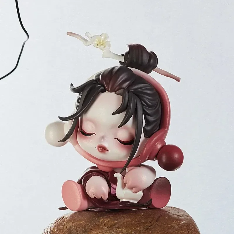 Pop mart crânio panda a tinta  - Model Kit Anime Girl avaliação e preço