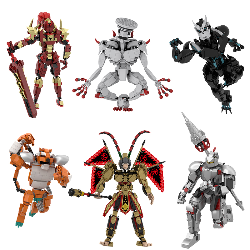 Nova série monstro montado blo - Model Kit Kaiju 8 avaliação e preço