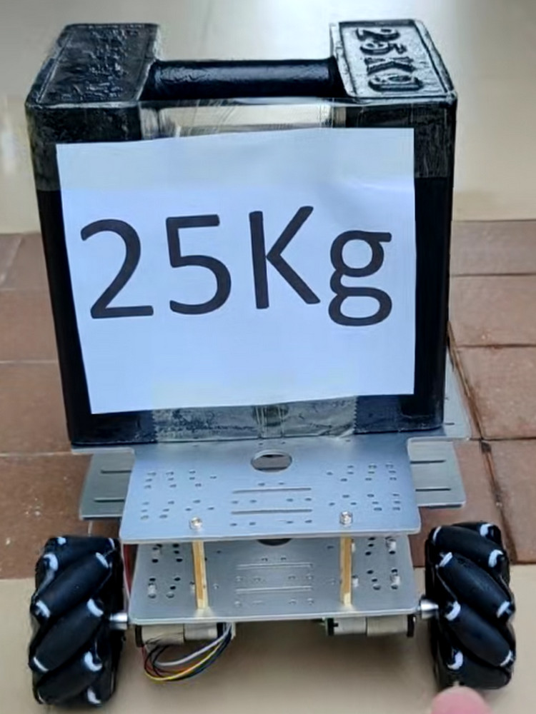 Carro Robô com Rodas Mecanum 4 - Model Kit Lancelot avaliação e preço