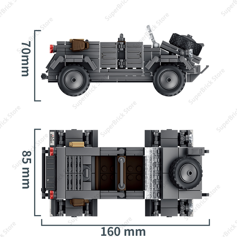 Segunda guerra mundial alemão  - Model Kit Armored Core avaliação e preço