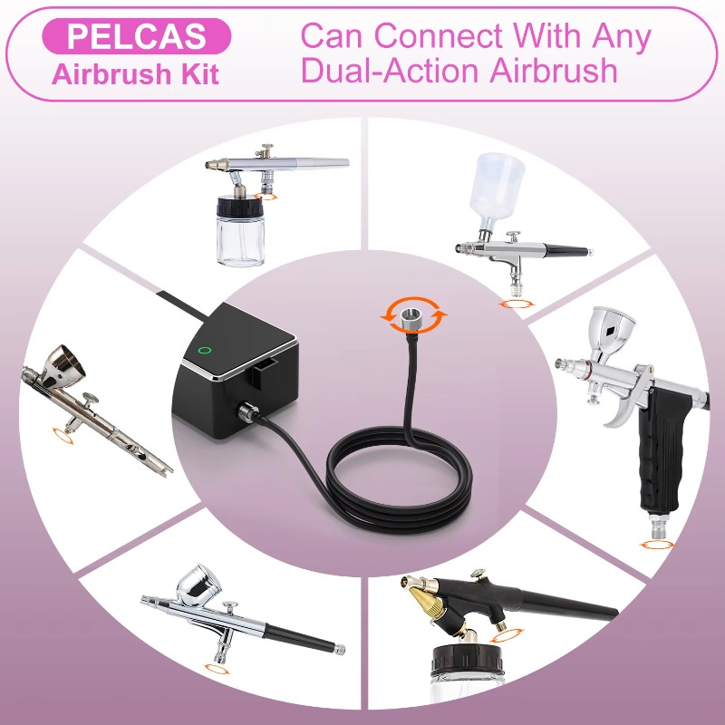 Sistema de Compressor de Aeróg - Airbrush Compressor Kit avaliação e preço